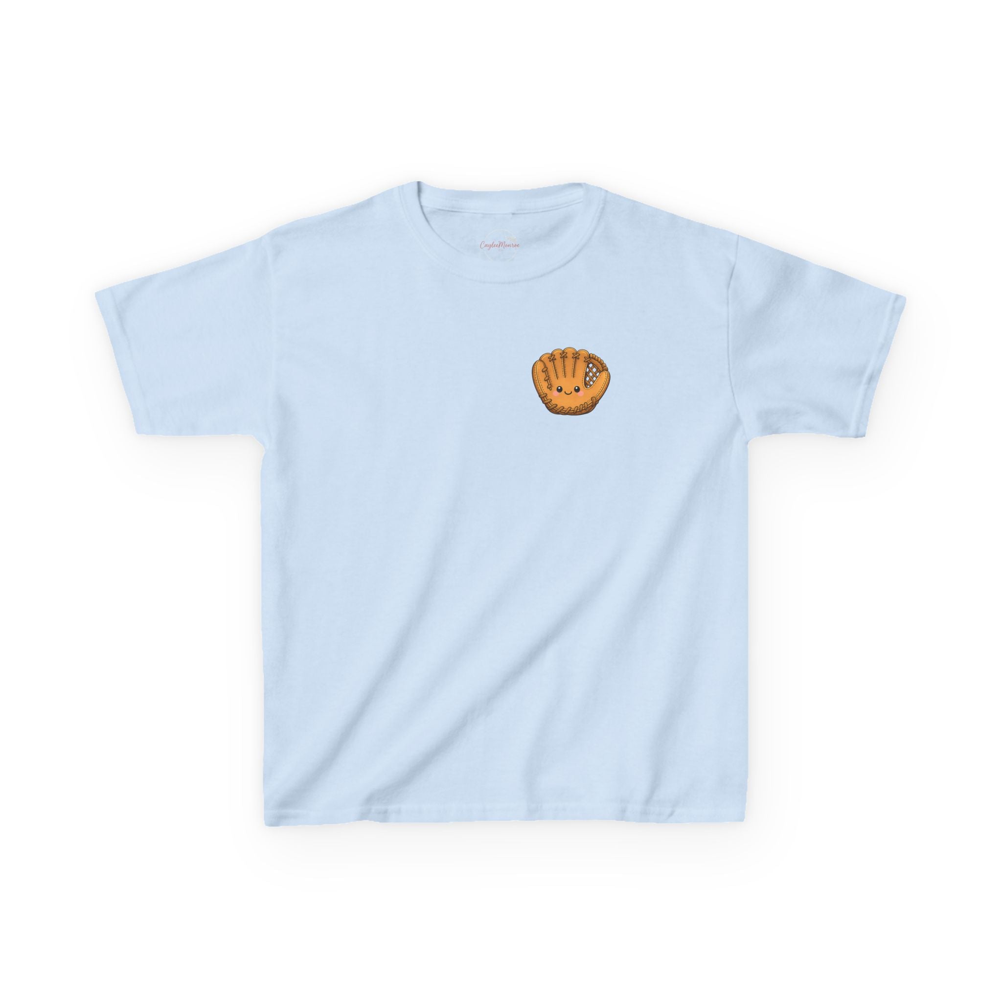 Kids T-Shirt — “Calm Your Mitts” Cute Baseball Glove Tee