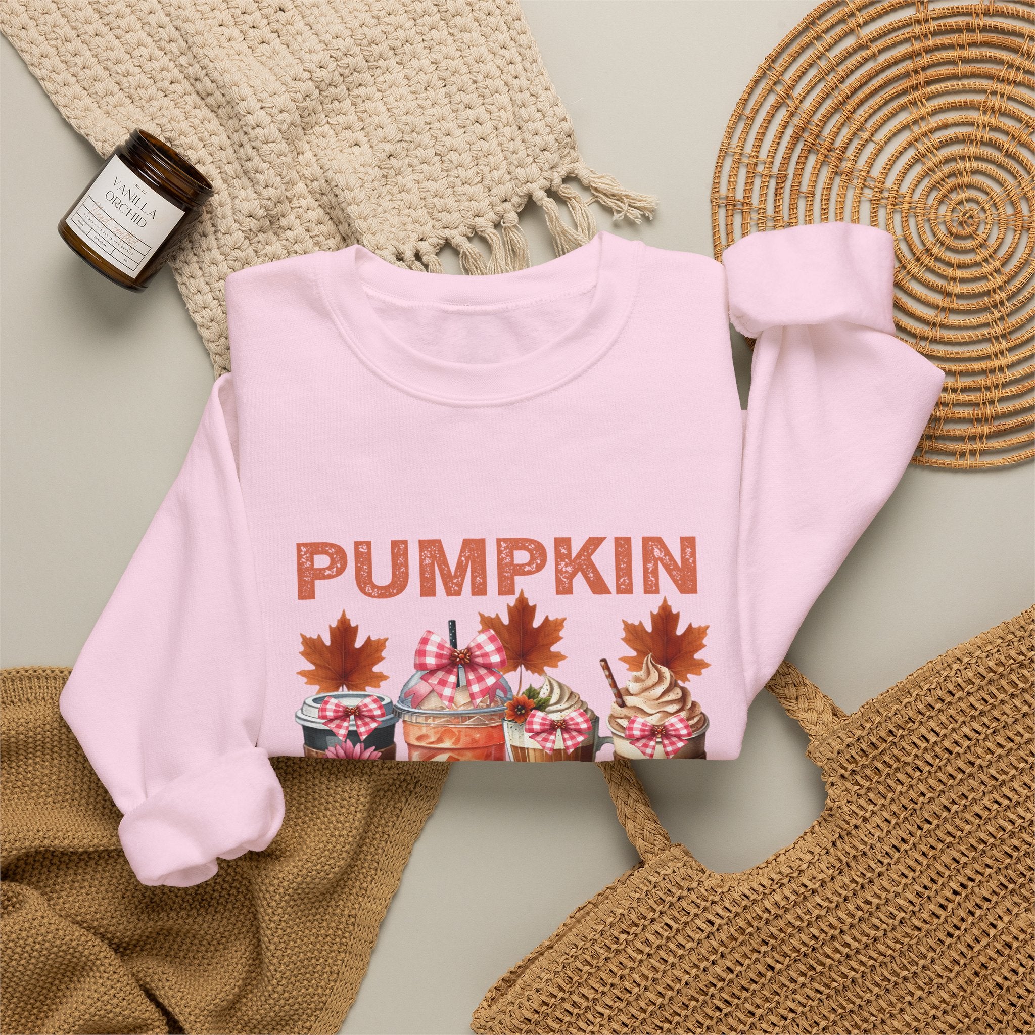 Pumpkin Spice Baby Crewneck Sweatshirt