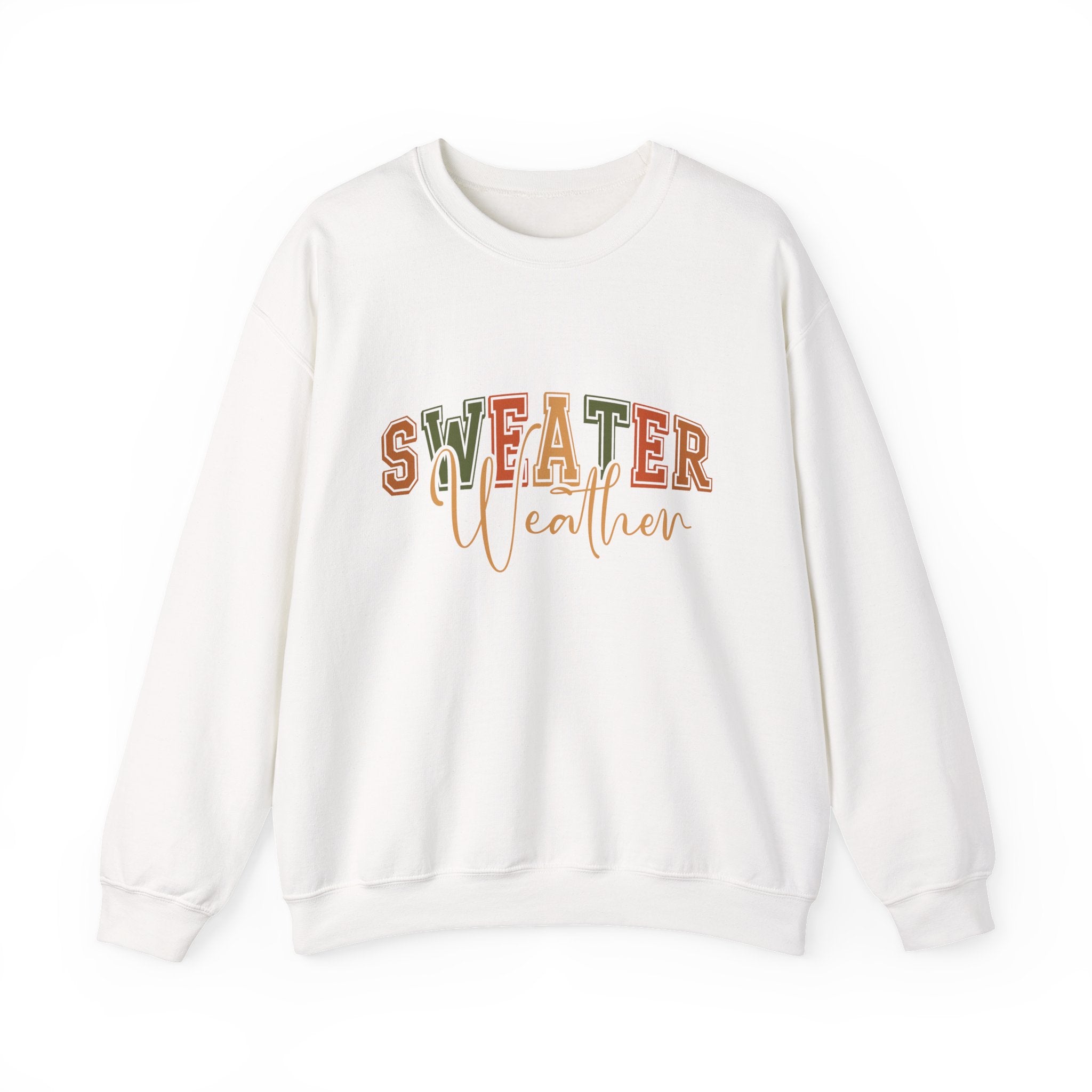 Sweater Weather Crewneck Sweatshirt – Fall Graphic Pullover