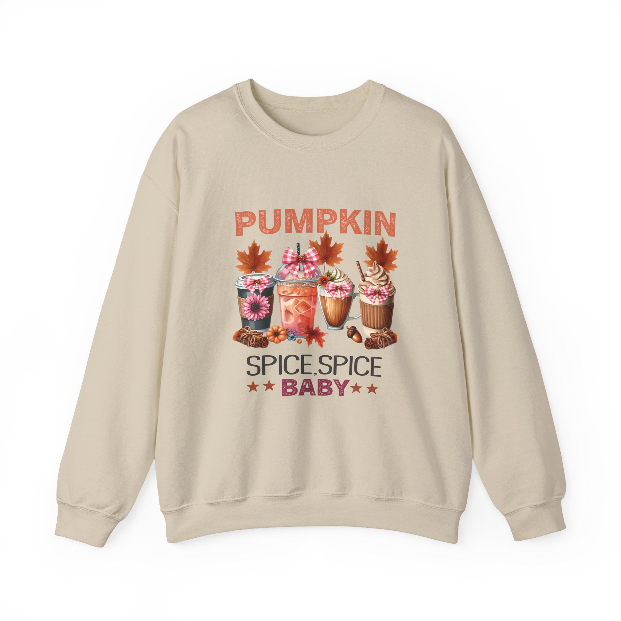 Pumpkin Spice Baby Crewneck Sweatshirt