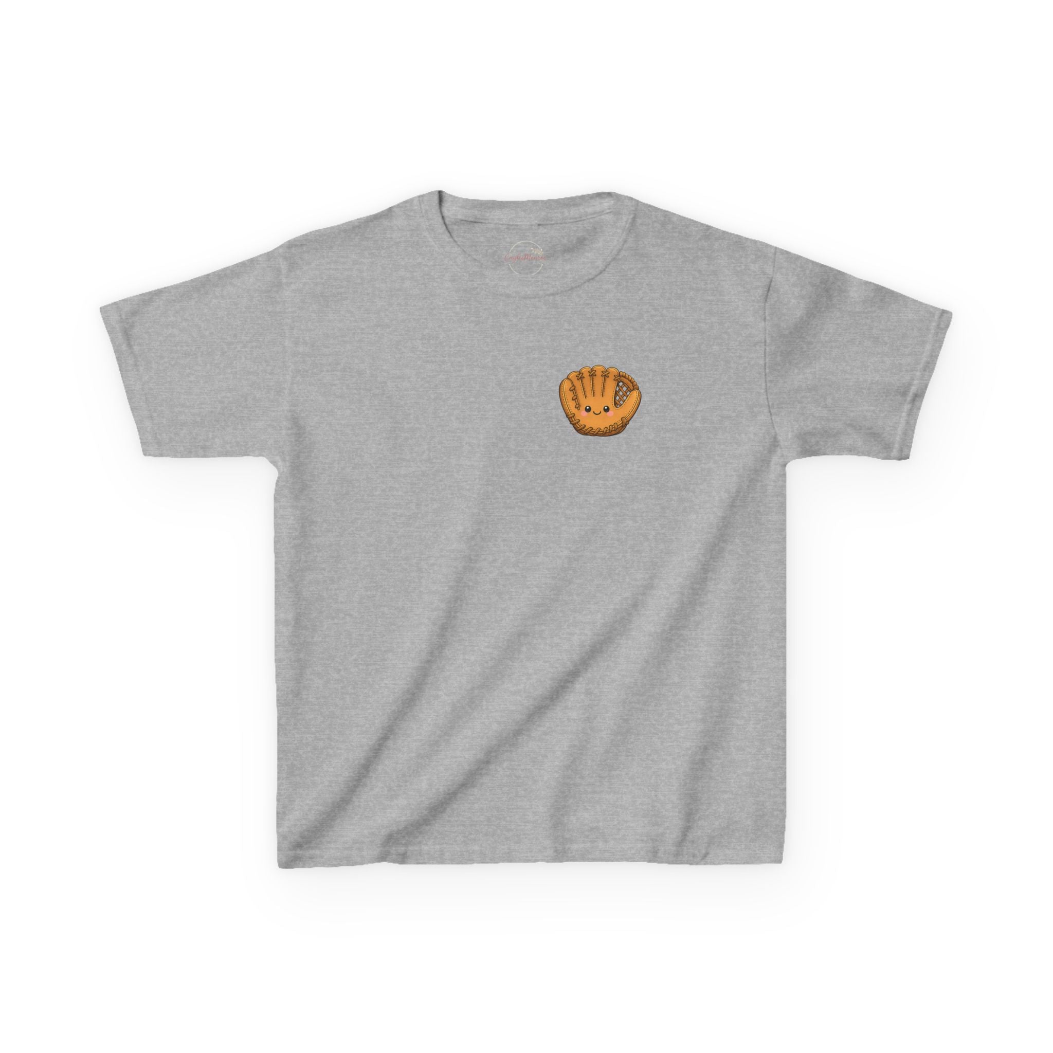 Kids T-Shirt — “Calm Your Mitts” Cute Baseball Glove Tee