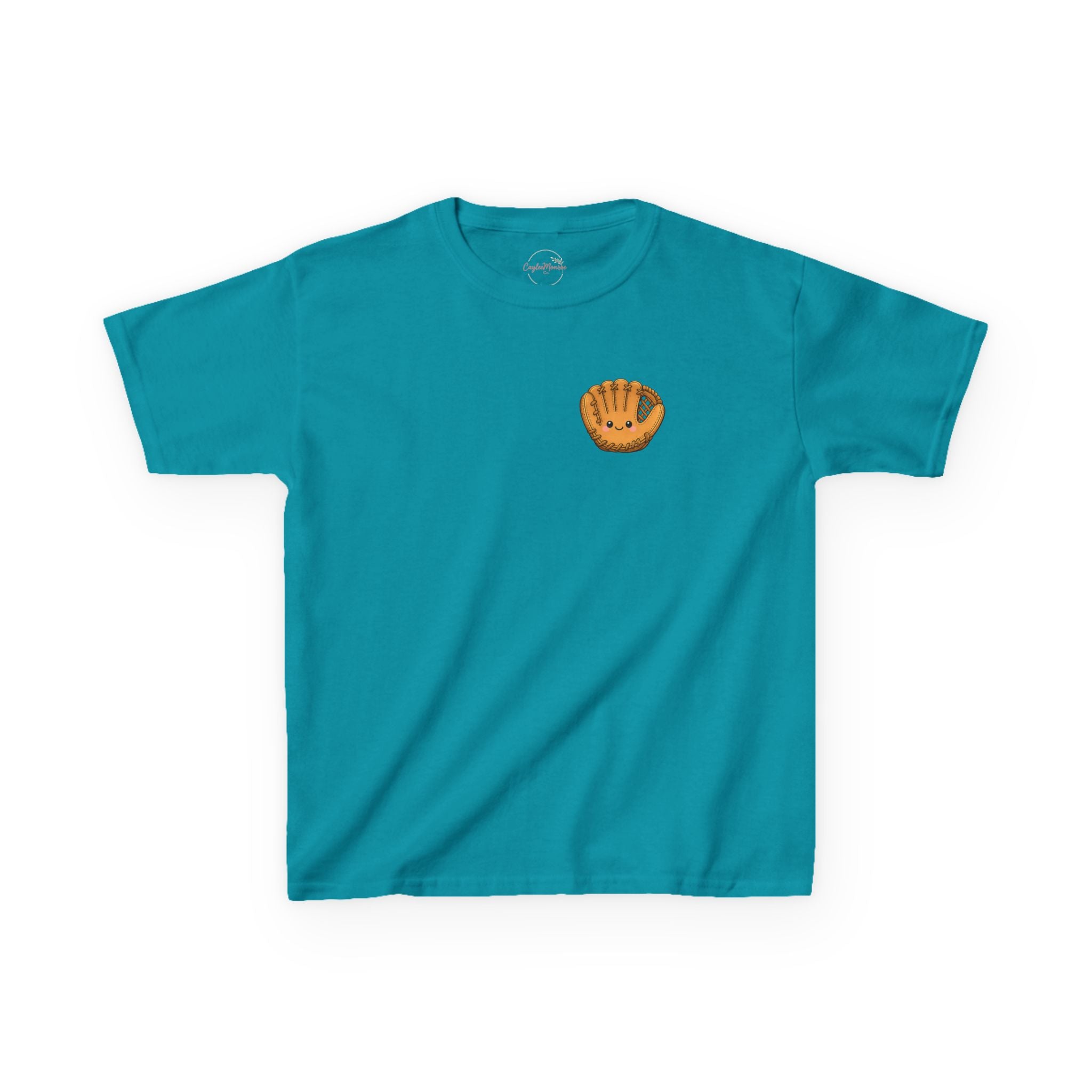 Kids T-Shirt — “Calm Your Mitts” Cute Baseball Glove Tee