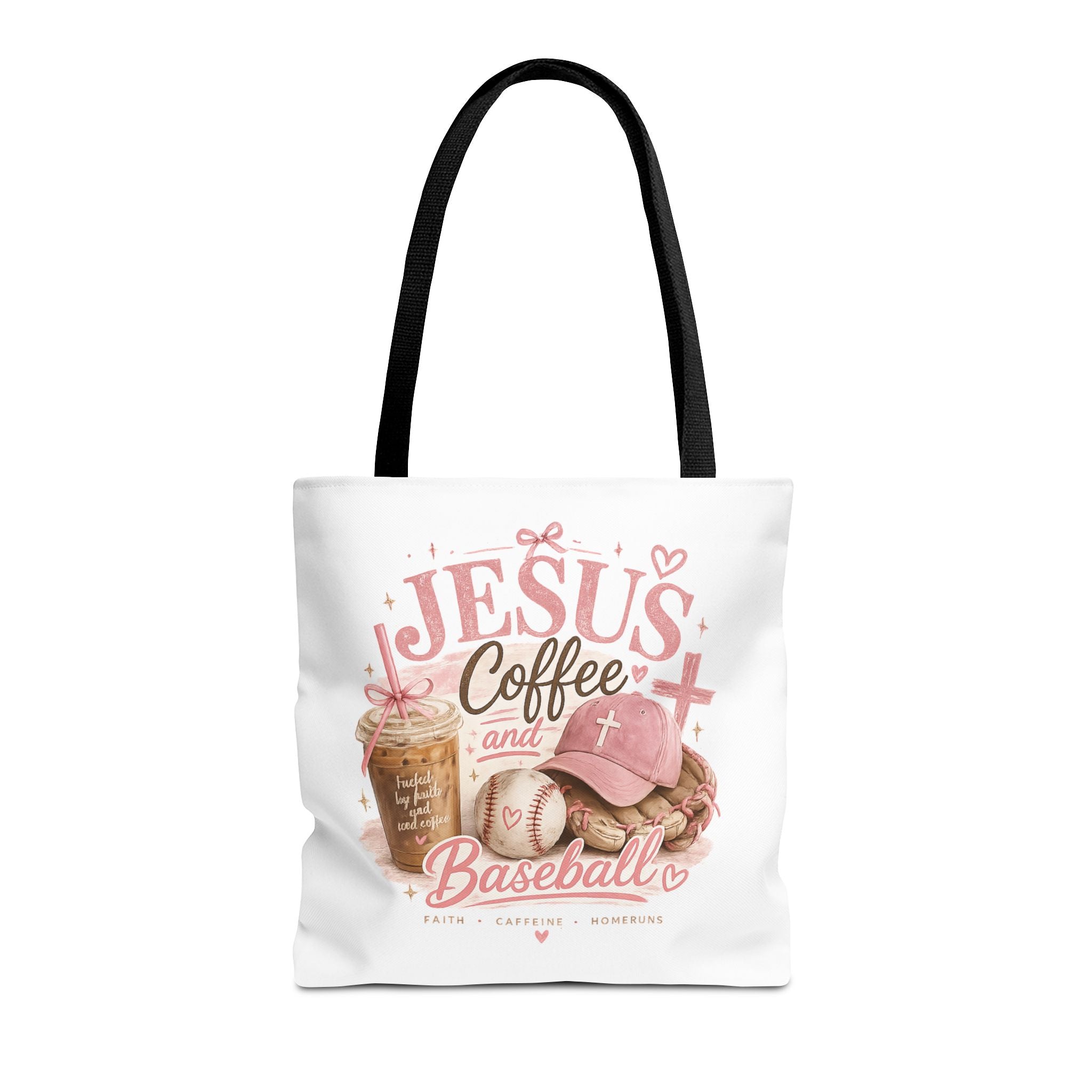 Tote Bag Jesus, Iced coffee and baseball