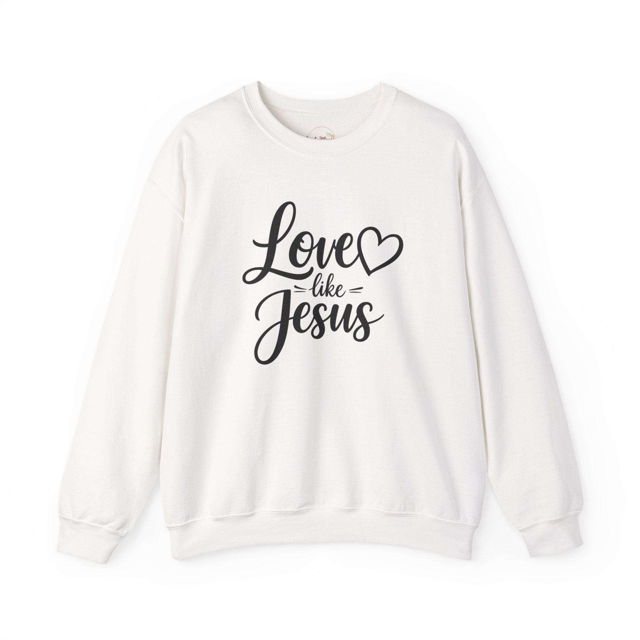 Love Like Jesus Crewneck Sweatshirt — Inspirational Christian Sweatshirt