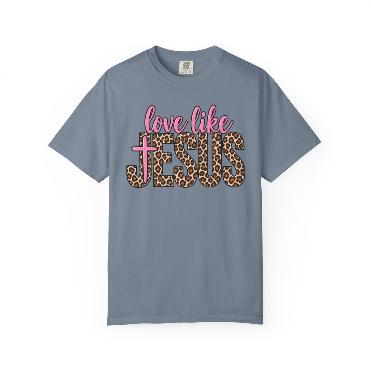 Love Like Jesus Leopard Print T-Shirt