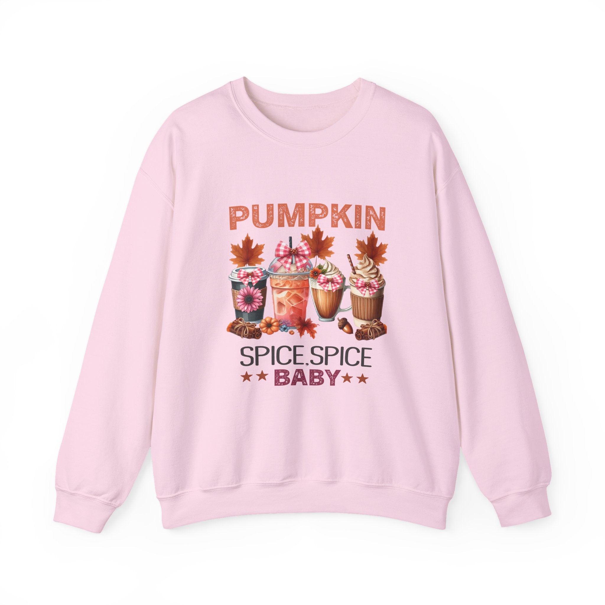Pumpkin Spice Baby Crewneck Sweatshirt