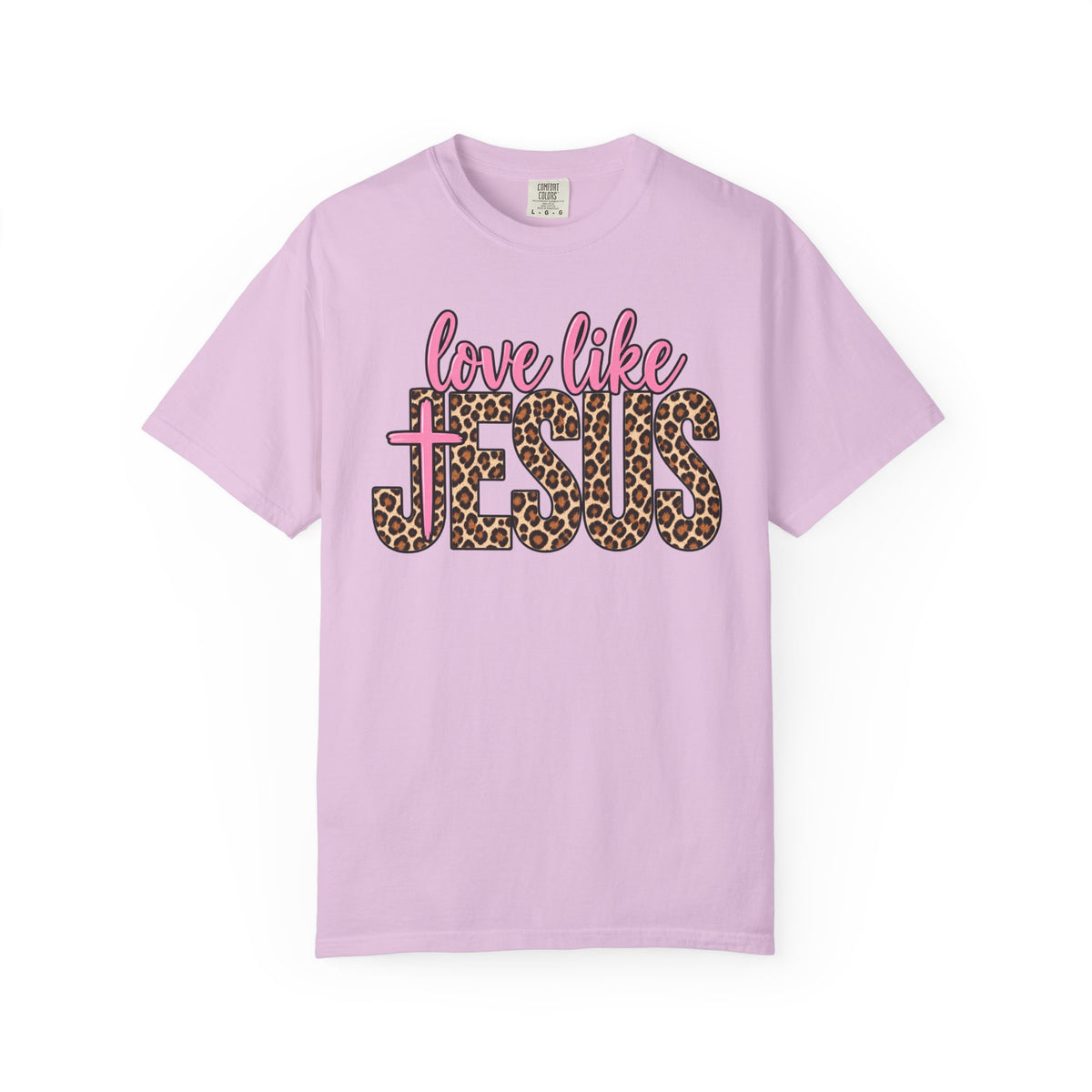 Love Like Jesus Leopard Print T-Shirt