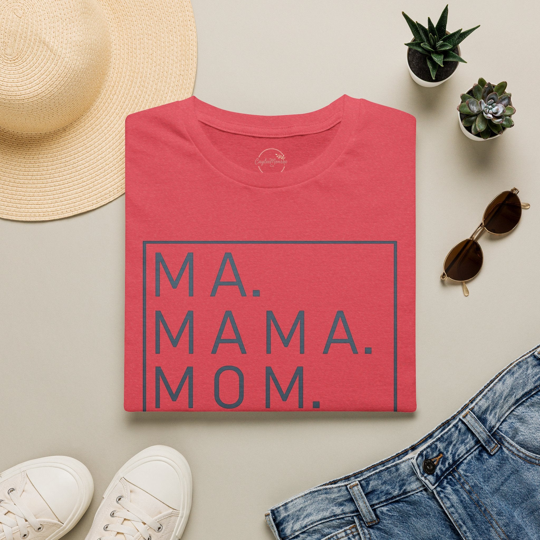 Mama Mom Bruh T-Shirt — Funny Modern Mom Graphic Tee