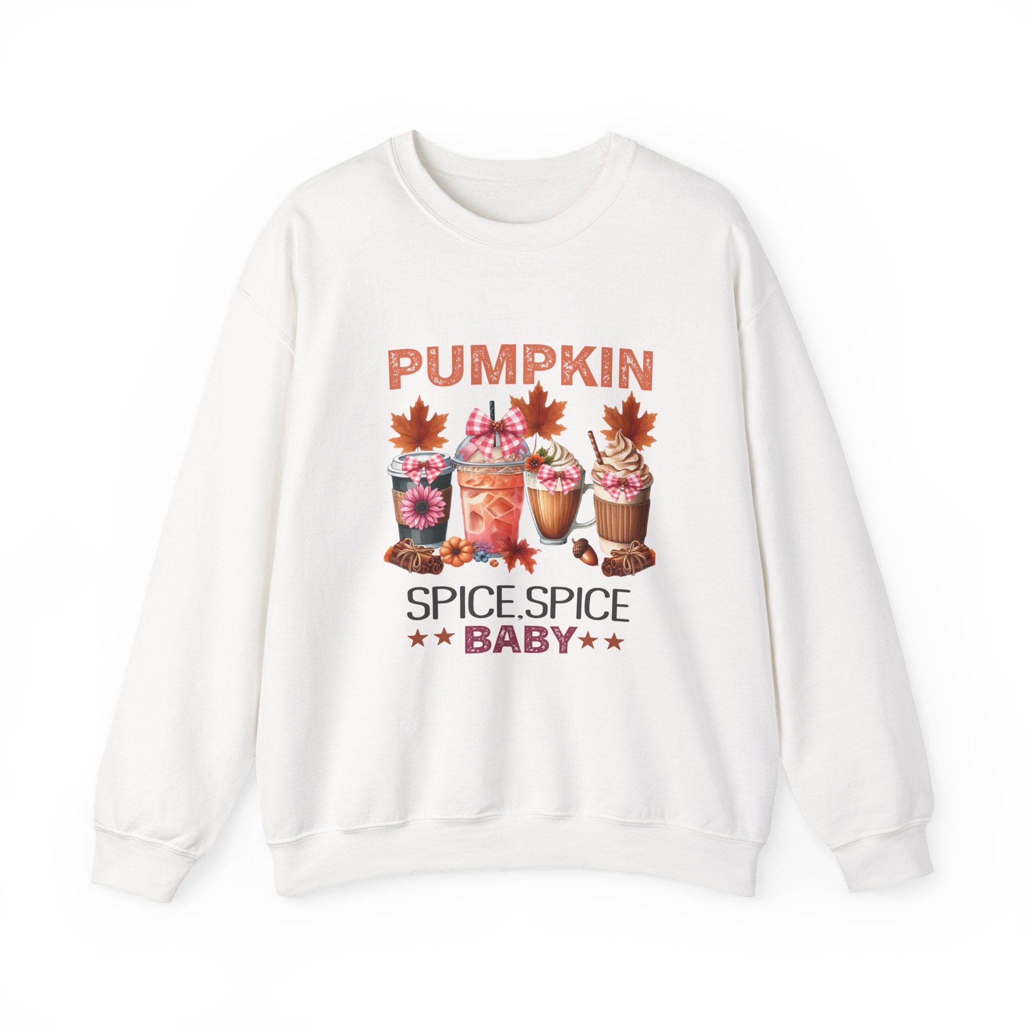 Pumpkin Spice Baby Crewneck Sweatshirt