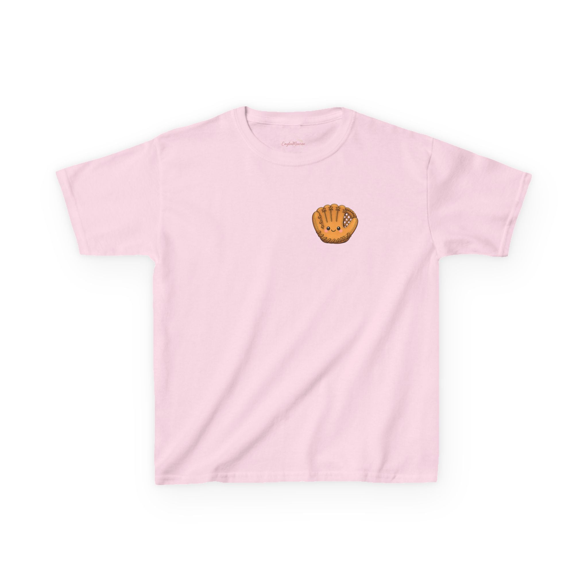 Kids T-Shirt — “Calm Your Mitts” Cute Baseball Glove Tee