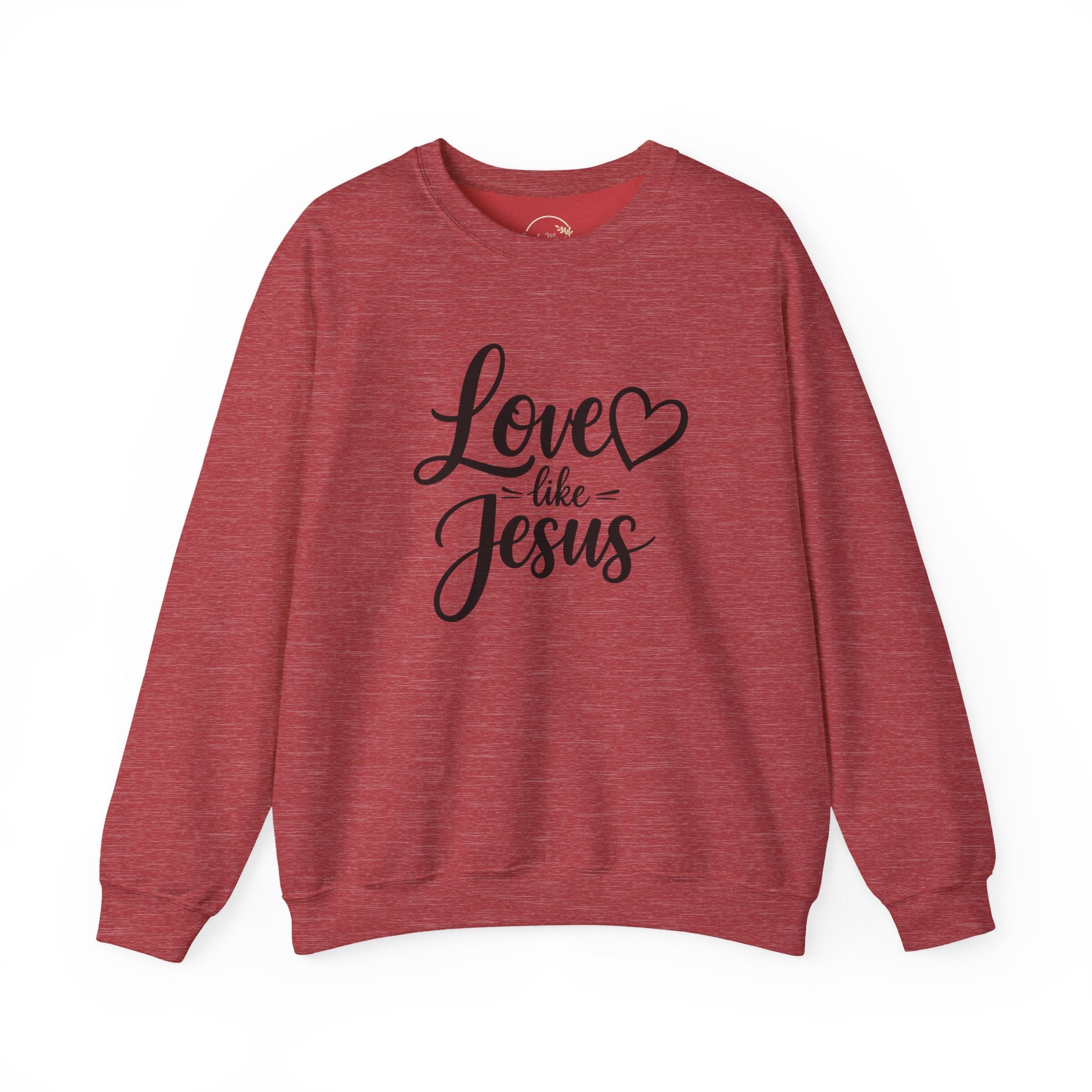 Love Like Jesus Crewneck Sweatshirt — Inspirational Christian Sweatshirt