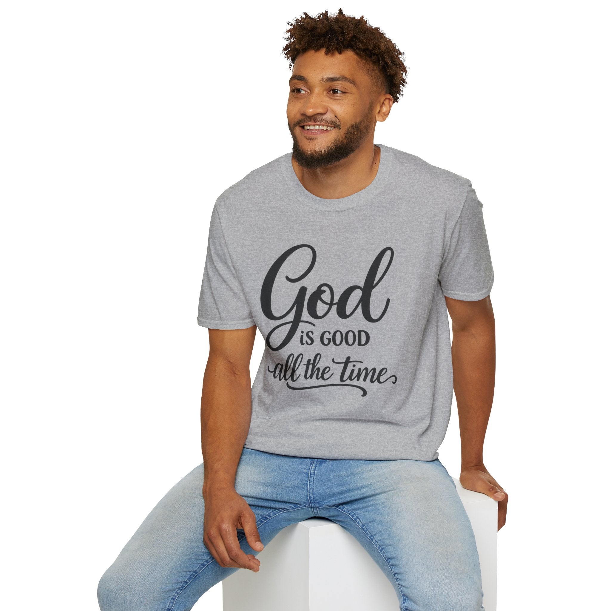 God Is Good All The Time T-Shirt — Inspirational Christian Faith Tee