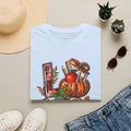 Fall Love T-Shirt — Autumn Pumpkin, Apples & Mushrooms Cozy Graphic Tee