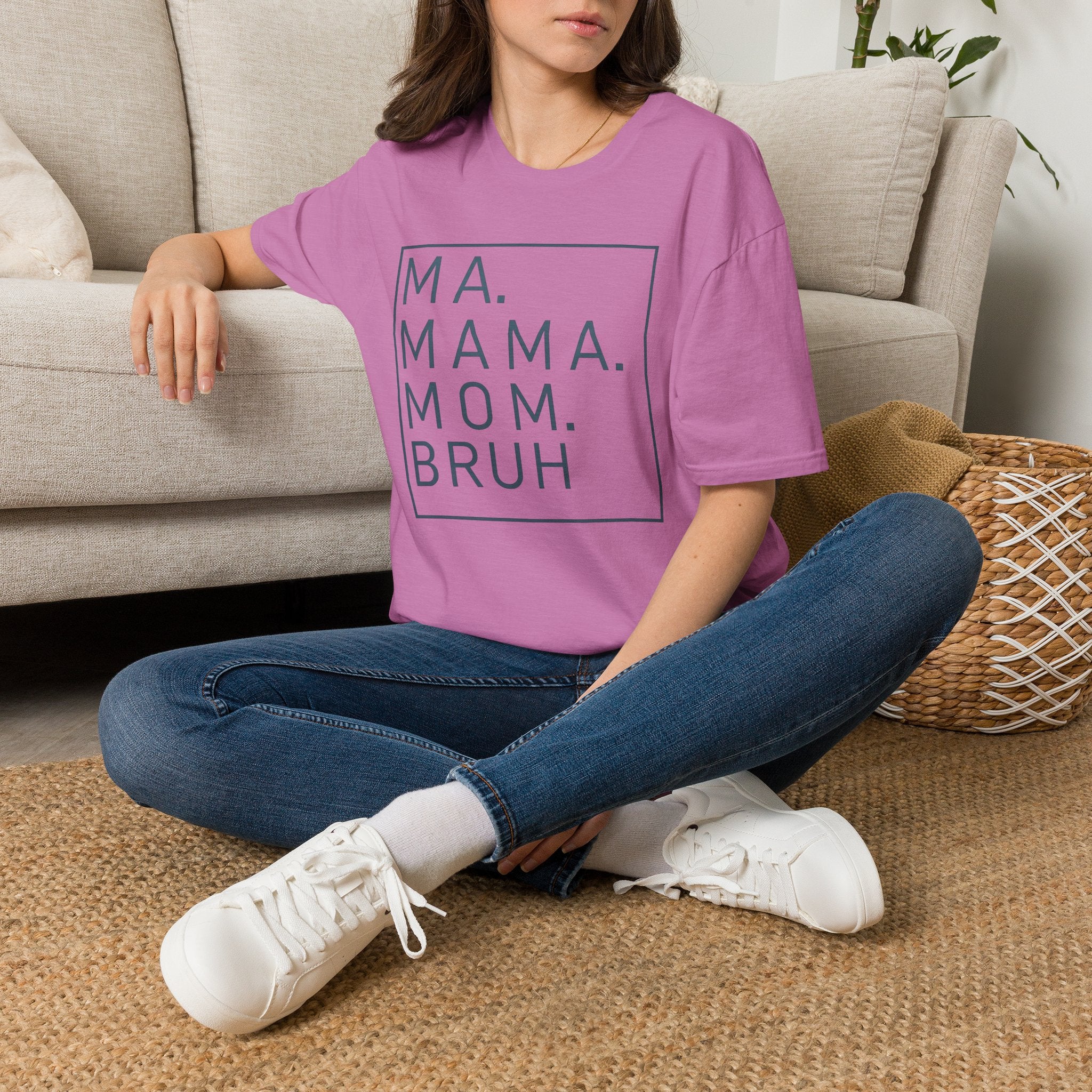 Mama Mom Bruh T-Shirt — Funny Modern Mom Graphic Tee