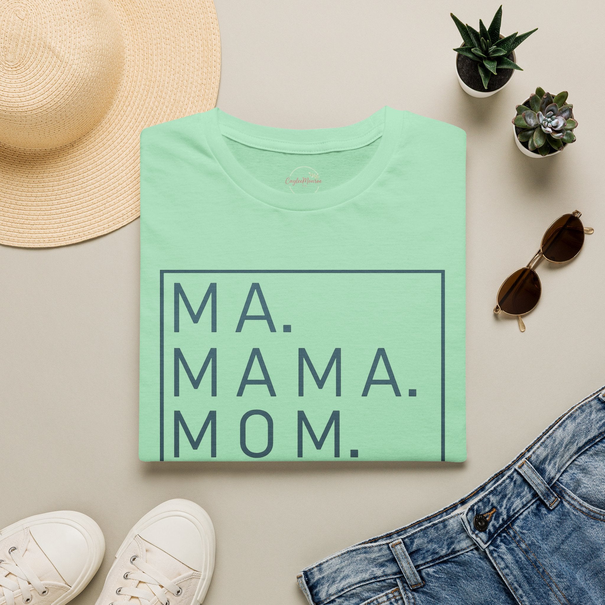 Mama Mom Bruh T-Shirt — Funny Modern Mom Graphic Tee