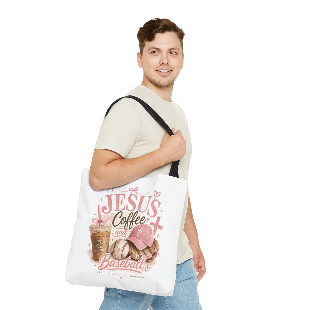 Tote Bag Jesus, Iced coffee and baseball