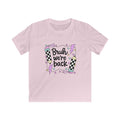 Kids Tee — "Bruh We're Back" Retro Skate Graphic