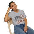 Patriotic "One Nation Under God" T-Shirt — Vintage American Flag Tee (Since 1776)