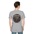 Cross Crest Logo T‑Shirt — Vintage Motorcycle Club Design