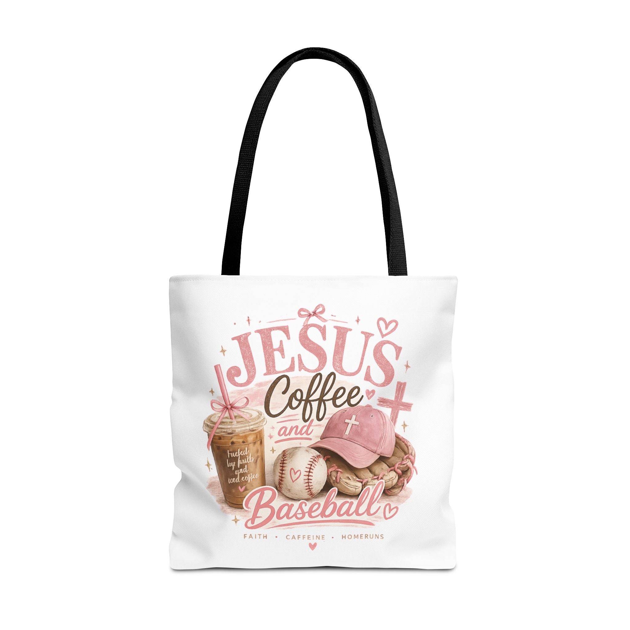 Tote Bag Jesus, Iced coffee and baseball