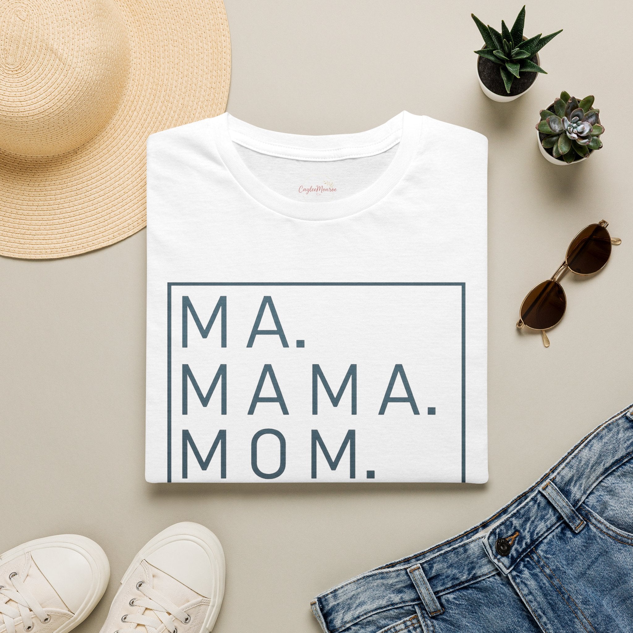 Mama Mom Bruh T-Shirt — Funny Modern Mom Graphic Tee