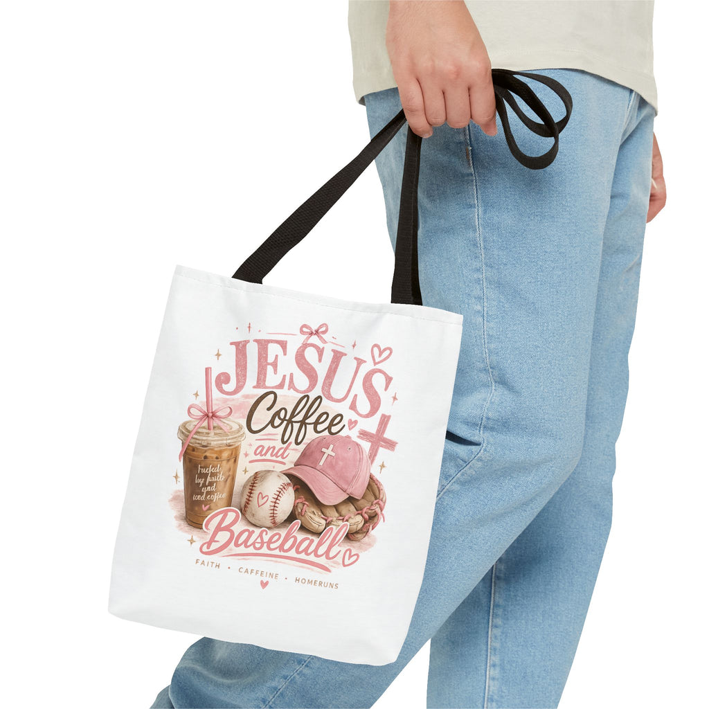 Tote Bag Jesus, Iced coffee and baseball
