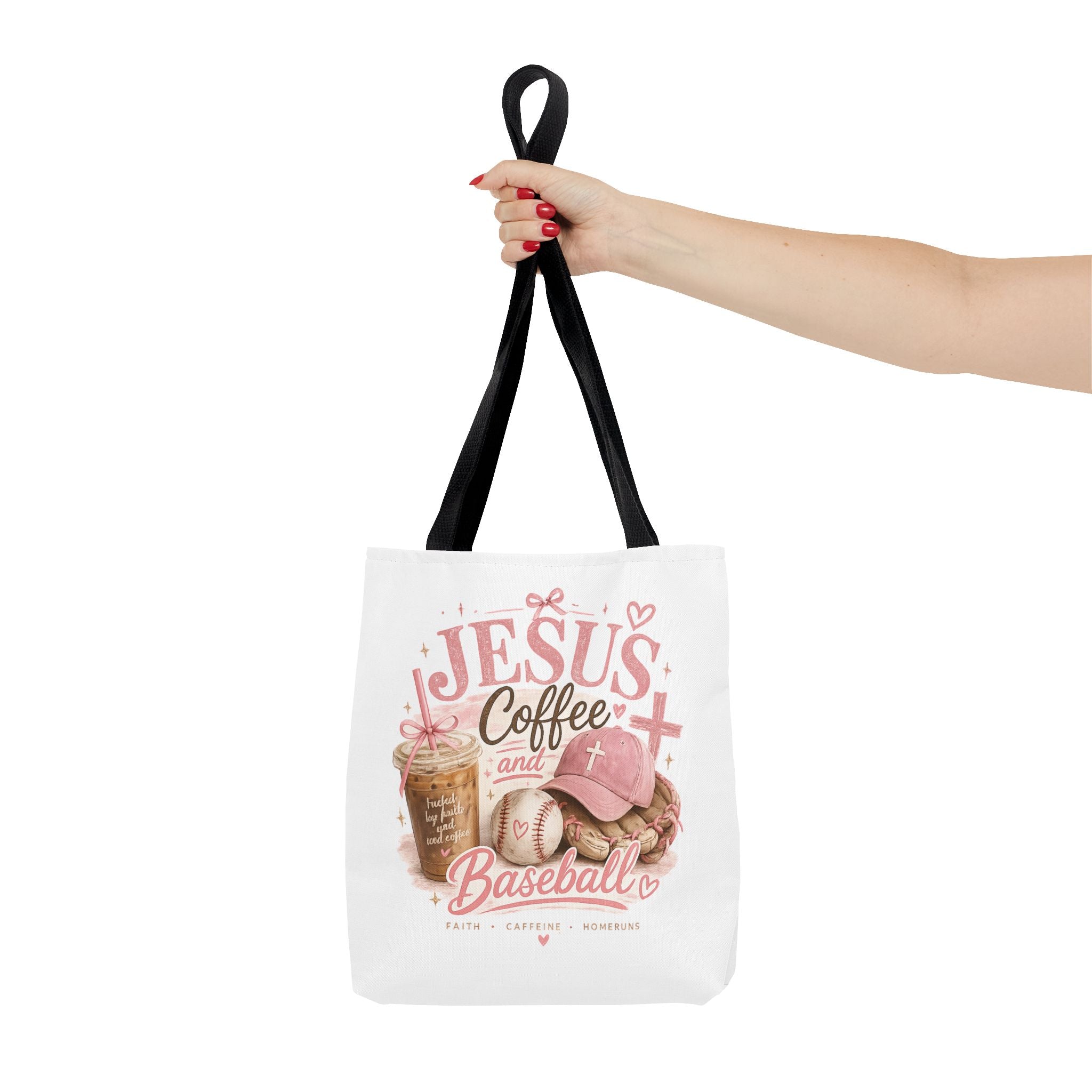 Tote Bag Jesus, Iced coffee and baseball