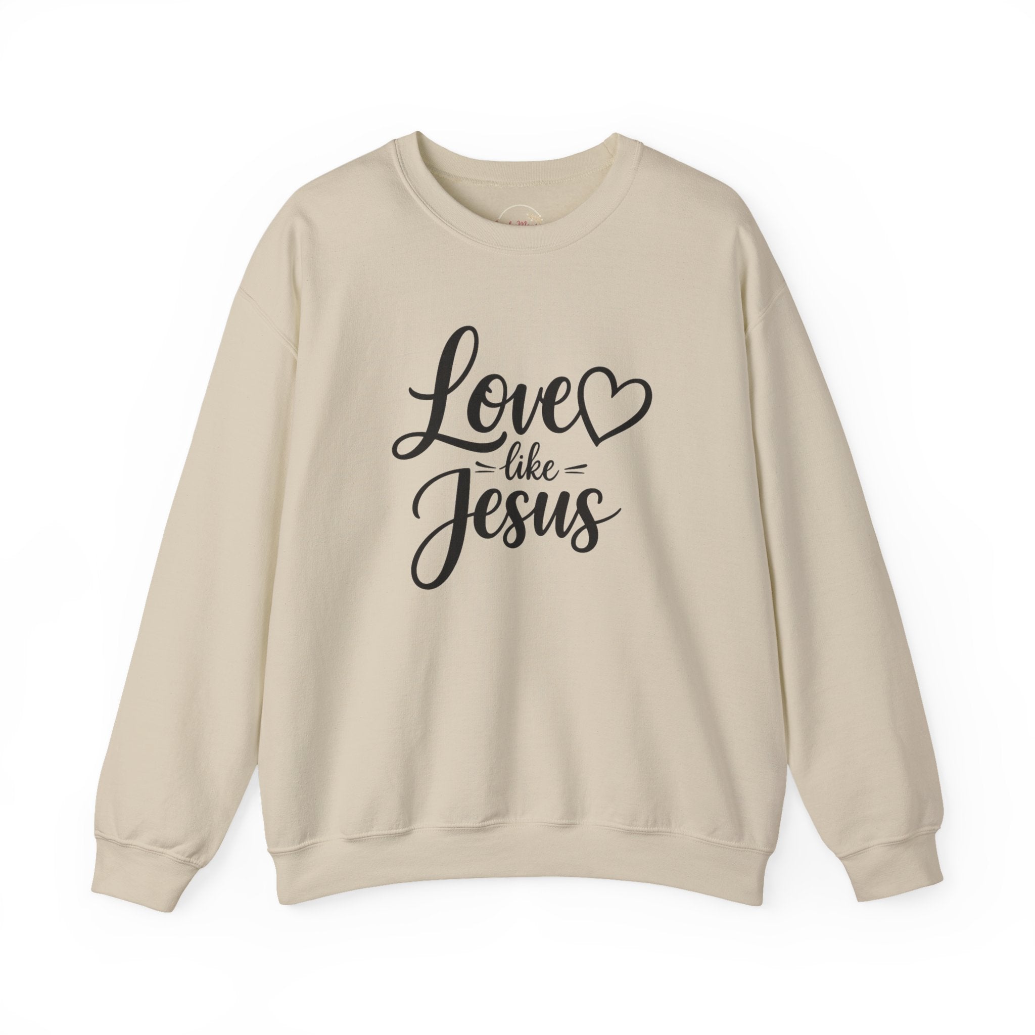 Love Like Jesus Crewneck Sweatshirt — Inspirational Christian Sweatshirt